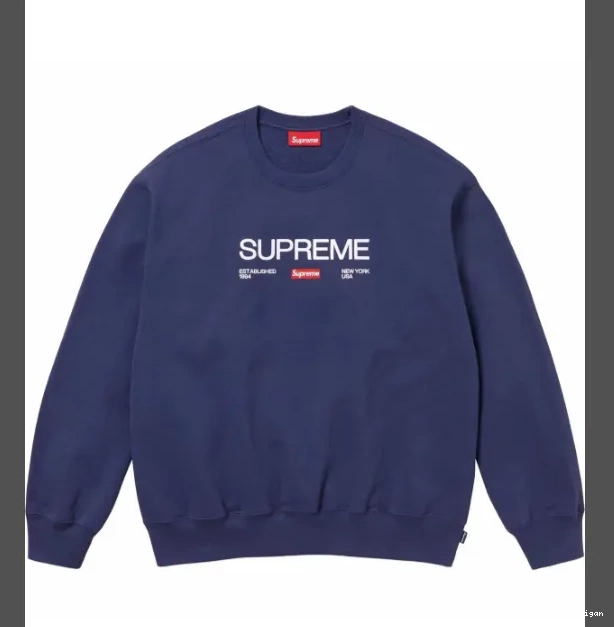 Grey Letter 1994 Blue M L Royal EST Logo Black XL Hoodie S Box 0501